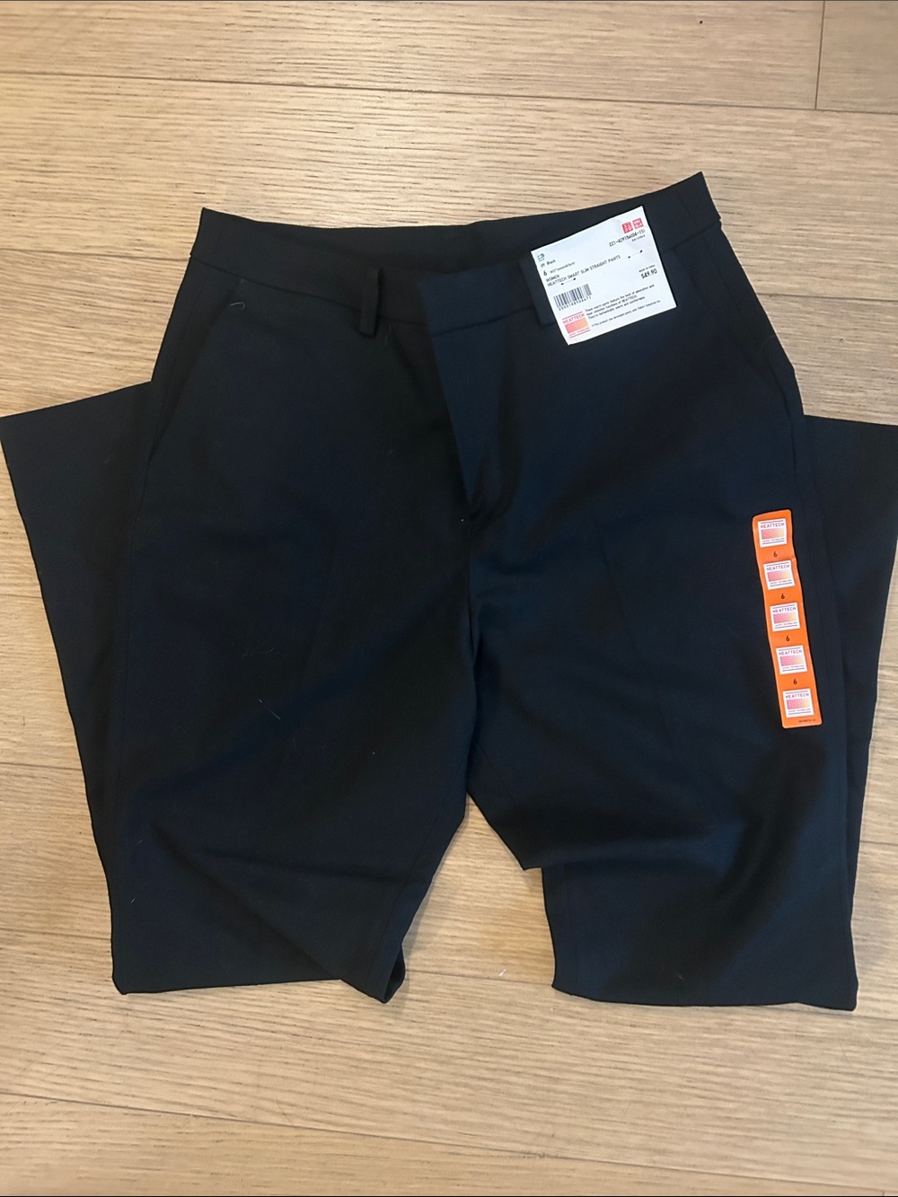 Uniqlo Black Dress Pants - Classic Straight Fit